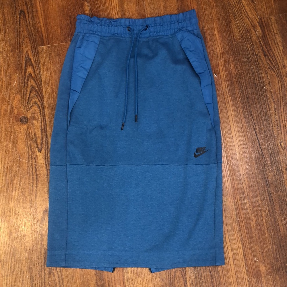 Nike Sweatpant Material Knee Length Skirt XS